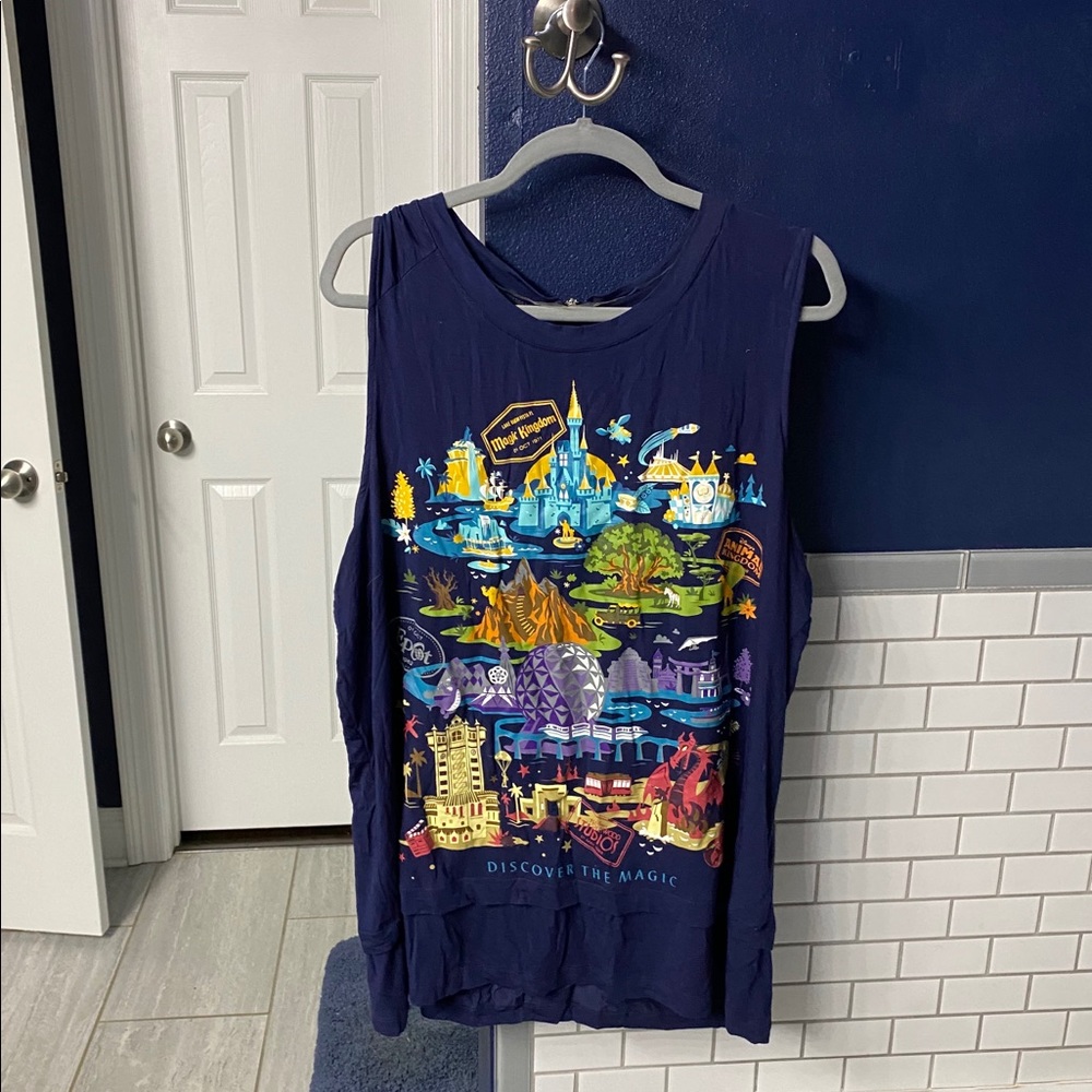 Disney Parks Tank Top Official 1X
